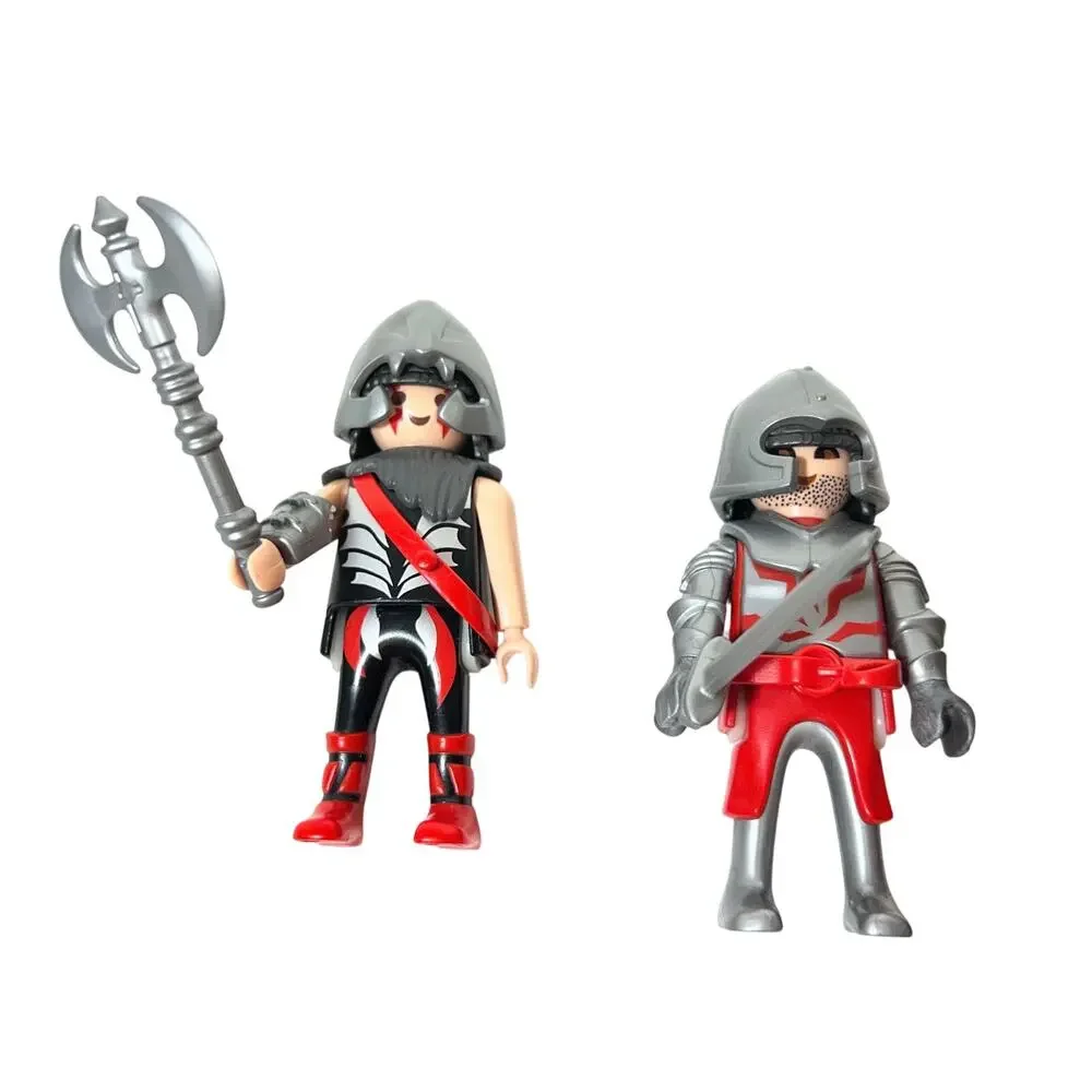 Playmobil 5840 Dragon Rock Playset Knights Red Dragon Cave Manual Complete